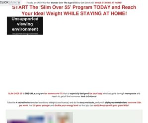 SLIM OVER 55 Program at 85% OFF