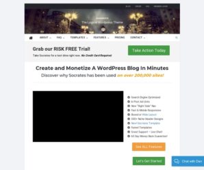 Best Selling WordPress Theme, Socrates