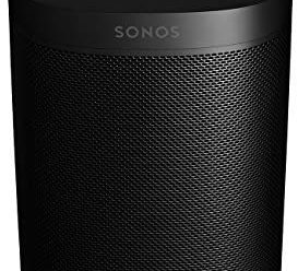 Sonos One 2 Pack (Gen 2) Smart Speaker with Built-in Alexa Voice Control, Wi-Fi, Black