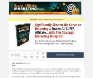 Super Affiliate Marketing Mastery