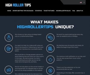 High Roller Sports Betting Tips – Sports betting tips, football betting tips, high odds football tips, high odds soccer tips for high rollers, high-stake players and big stakers.