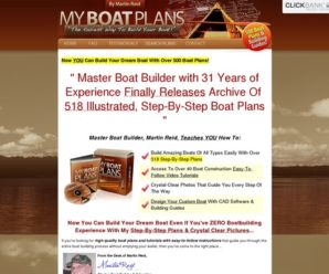 New! Myboatplans 518 Boat Plans – Updated For Higher Comms!