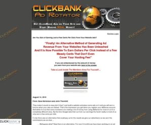 ClickBank Ad Rotator — ClickBank Ad Rotator