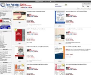 Ebooks – Ford Shop Manuals And Service Manuals