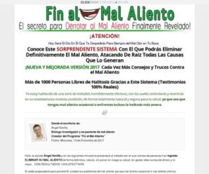 Fin al mal aliento. Cómo Eliminar el Mal Aliento【WEB OFICIAL】