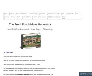 Front Porch Ideas Generator