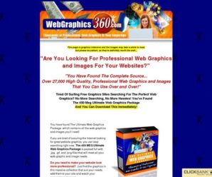 The Ultimate Web Graphics Package From Web Graphics 360.com