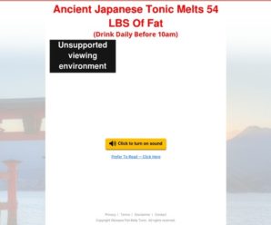 (2) Rare tonic discovered melts 57LBs  in Okinawa