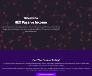 HEX Passive Income – Investing Strategy To Make Money Online