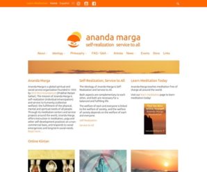 Ananda Marga: Meditation, Yoga and Social Service – Self-Realization and Service to All