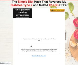 (2) Grandfather Reverses Diabetes Type 2 With Odd Diet Hack