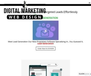 Generate Thousands Of Targeted Leads Effortlessly Forever – Digital Marketing Web Design