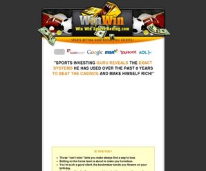 Sports Betting Systems | Unbeatable Sports Betting System | Win Win Sports Betting System