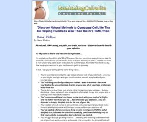 Banishing Cellulite Once And For All – * $18.67 Payout! 55% Commission