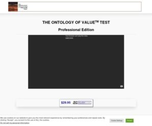 Ontology of Value Test