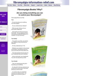 Fibromyalgia books are a good complement to the website information