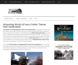 Save $$ and Time on a visit to the Wizarding World of Harry Potter