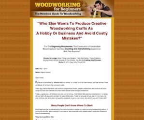 Woodworking For Beginners