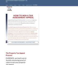 Property Tax Help – Appeal Tax Assessment