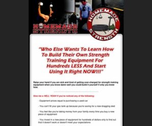 Homemade Strength | Homemade Equipment | Build Your Own Training Equipment | Make Your Own Strength Training Equipment for Less Money